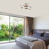 Chromové stropní LED svítidlo Jarnelle 580mm 30W