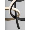 Černé stropní LED svítidlo Emilion 390mm 24W
