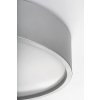 Stříbrné stropní LED svítidlo Larcia 280mm 18W IP44