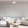Stříbrné stropní LED svítidlo Larcia 280mm 18W IP44