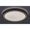 Hnědé stropní LED svítidlo Matea 500mm 40W CCT s DO