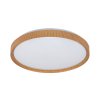 Stropní LED svítidlo Sherwood s dekorem dřeva 490mm 50W CCT s DO
