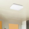 Bílé stropní LED svítidlo Rob hranaté 280x280mm 20W