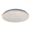 Chromové stropní LED svítidlo Toma 375mm 30W IP44