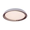 Hnědé stropní LED svítidlo Valter 515mm 36W stmívatelné