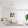 Šedé stropní LED svítidlo Stregobor 495x495mm 48W CCT s DO