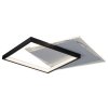 Černé stropní LED svítidlo Malcolm 400x520mm 35W