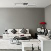SMART WIFI Černé stropní LED svítidlo Nefertum 1020mm 38W CCT s DO