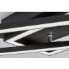 SMART WIFI Černé stropní LED svítidlo Nefertum 1020mm 38W CCT s DO