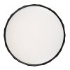 Černé stropní LED svítidlo Nessira 390mm 25W