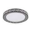 Černé stropní LED svítidlo Nilin 490mm 48W CCT s DO