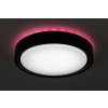 Černé stropní LED svítidlo Foster 360mm 28W RGB+CCT s pohybovým čidlem a DO