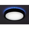 Černé stropní LED svítidlo Foster 360mm 28W RGB+CCT s pohybovým čidlem a DO
