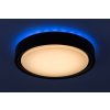 Černé stropní LED svítidlo Foster 360mm 28W RGB+CCT s pohybovým čidlem a DO