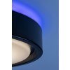 Černé stropní LED svítidlo Foster 360mm 28W RGB+CCT s pohybovým čidlem a DO