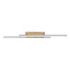 Chromové stropní LED svítidlo Tamur 800mm 21W