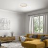 Bílé stropní LED svítidlo Vendel kulaté 255mm 12W