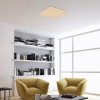 Bílé stropní LED svítidlo Vendel hranaté 280x280mm 12W