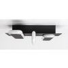 Černé stropní LED svítidlo Sindri 610mm 18W CCT