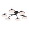 Černé stropní LED svítidlo Madi 570mm 24W