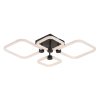 Černé stropní LED svítidlo Sotiris 540mm 47W CCT s DO