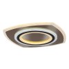 Černo-zlaté stropní LED svítidlo Taneli2 hranaté 480x480mm 60W
