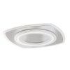 Chromové stropní LED svítidlo Taneli2 hranaté 480x480mm 60W