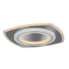 Chromové stropní LED svítidlo Taneli2 hranaté 480x480mm 60W