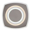 Chromové stropní LED svítidlo Taneli2 hranaté 480x480mm 60W
