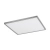 SMART WIFI Stříbrné stropní LED svítidlo Rasmus hranaté 420mm 22W RGB s DO