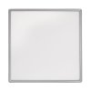 SMART WIFI Stříbrné stropní LED svítidlo Rasmus hranaté 420mm 22W RGB s DO