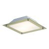 Zlaté stropní LED svítidlo Lars 400x400mm 18W
