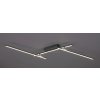 Stříbrné stropní LED svítidlo Negan 1140mm 24W