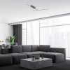 Stříbrné stropní LED svítidlo Negan 1140mm 24W