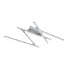 Stříbrné stropní LED svítidlo Negan 1780mm 40W
