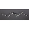 Stříbrné stropní LED svítidlo Negan 1780mm 40W