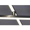 Stříbrné stropní LED svítidlo Negan 1780mm 40W