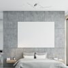 Stříbrné stropní LED svítidlo Negan 1780mm 40W