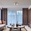 Bílé stropní LED svítidlo Gremin hranaté 400x400mm 73W CCT s DO