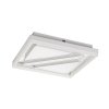 Bílé stropní LED svítidlo Gremin hranaté 400x400mm 73W CCT s DO