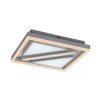 Bílé stropní LED svítidlo Gremin hranaté 400x400mm 73W CCT s DO