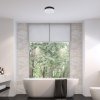 Černé stropní LED svítidlo Gaelo 235mm 15W IP44