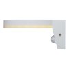 Bílé fasádní LED svítidlo s pohybovým čidlem Batida 9W IP54 CCT