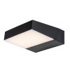 Černé fasádní LED svítidlo Laxa 14W IP54