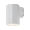 Bílé fasádní LED svítidlo Urfa Round 9W IP65 CCT
