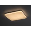 Bílé stropní LED svítidlo Lowar hranaté 410x410mm 36W IP44 CCT