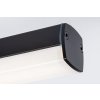 Černé stropní LED svítidlo Evan 425x425mm 18W IP44