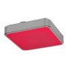 Chromové stropní LED svítidlo Wolimir 290x290mm 22W RGB+CCT s DO