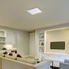 Bílé stropní LED svítidlo Pavel hranaté 293x293mm 18W