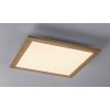Stropní LED svítidlo Almond s dekorem dřeva hranaté 295x295mm 12W